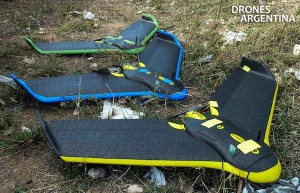 Los eBee, drones utilizados para mapear en Haití