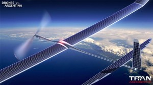 Drones como el Solara 50 desarrollado por Titan Aerospace podrían dar la vuelta a la Tierra a altitudes de casi 20.000 metros