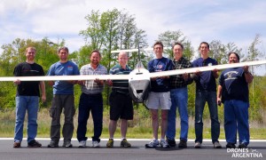 El Drone Ion Tiger y su equipo