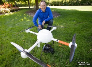 El drone de la Universidad de Míchigan